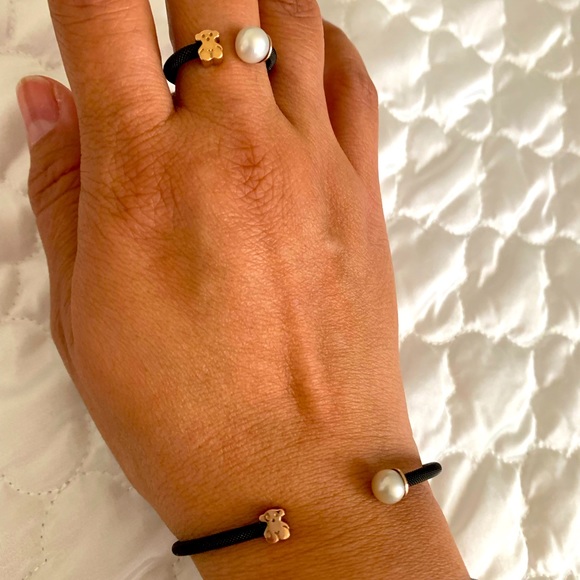 Tous bracelet and ring set